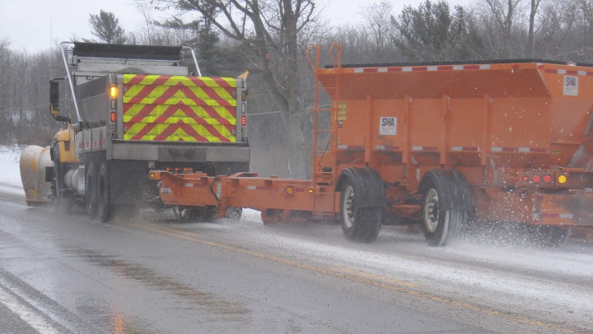 A Photo of a Snow Emergency Vehicle